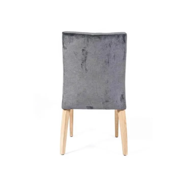 Sessio Chaise De Salle à Manger|Chaise Salon*Matias 2 stack Chaise empilable confortable de salle à manger en tissu
