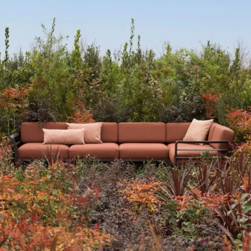 Fauteuil De Jardin*Maximo Canapé de jardin modulable 5 places