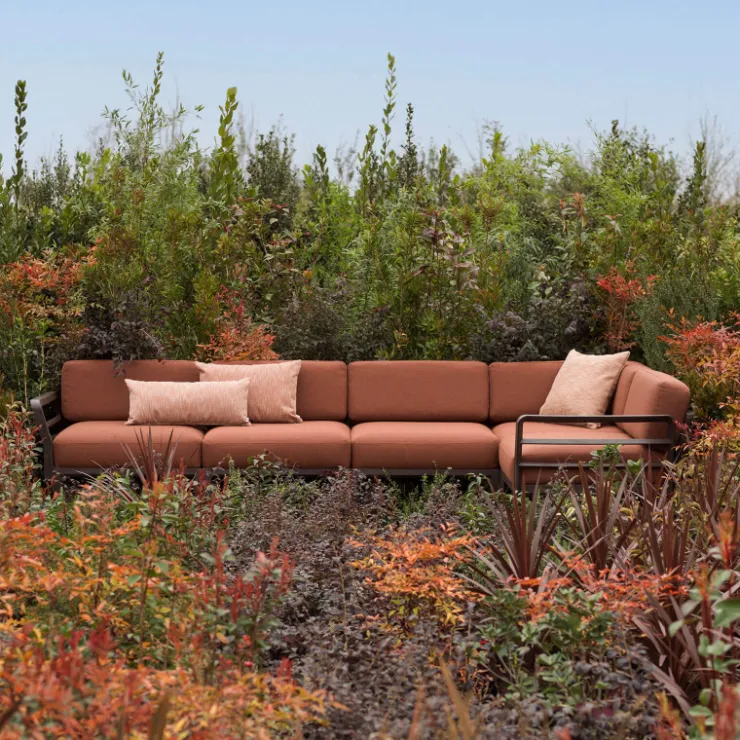 Fauteuil De Jardin*Maximo Canapé de jardin modulable 5 places