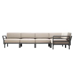 Fauteuil De Jardin*Maximo Canapé de jardin modulable 5 places