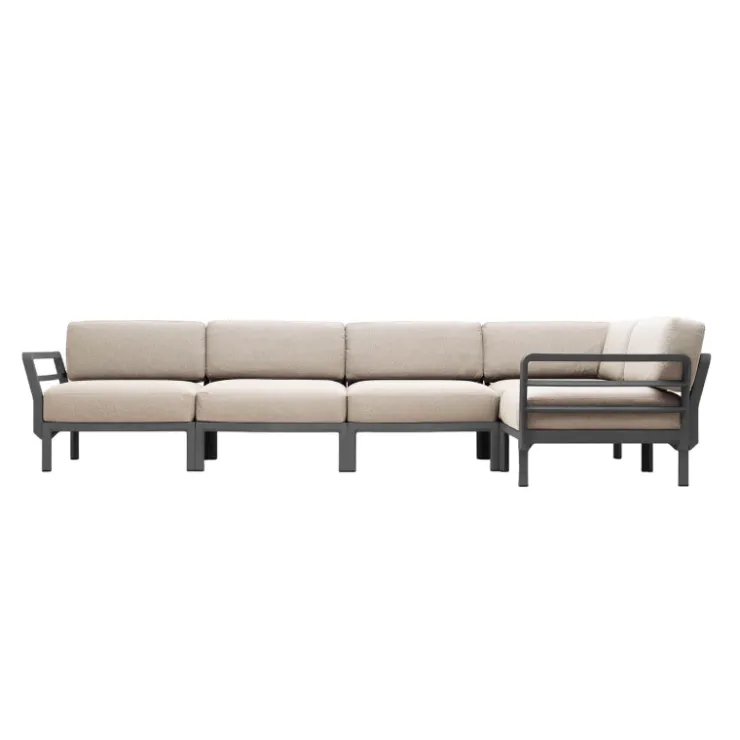 Fauteuil De Jardin*Maximo Canapé de jardin modulable 5 places
