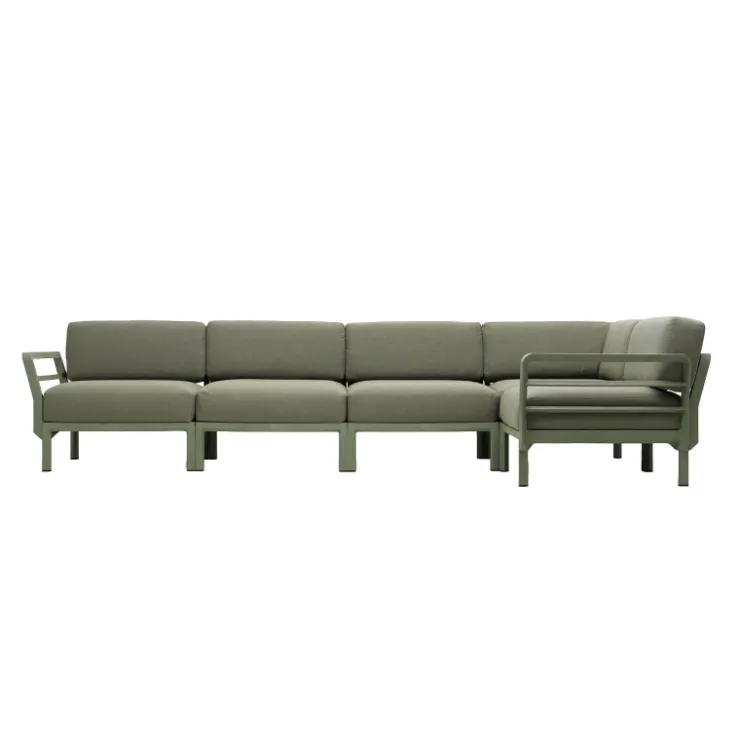 Fauteuil De Jardin*Maximo Canapé de jardin modulable 5 places