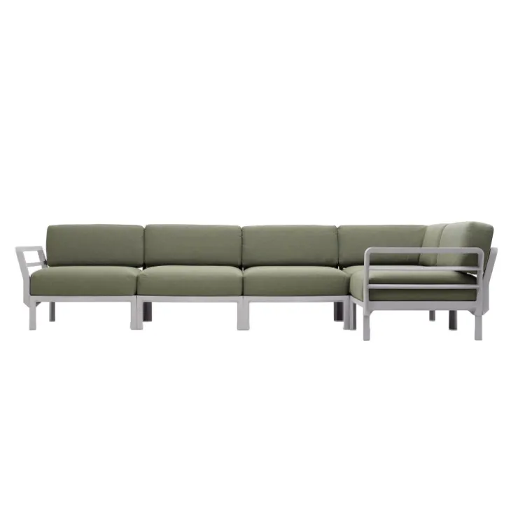 Fauteuil De Jardin*Maximo Canapé de jardin modulable 5 places