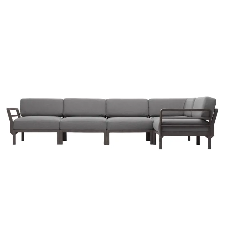 Fauteuil De Jardin*Maximo Canapé de jardin modulable 5 places
