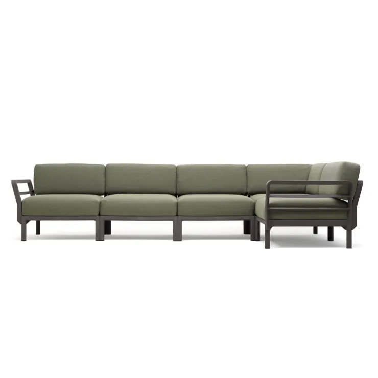 Fauteuil De Jardin*Maximo Canapé de jardin modulable 5 places