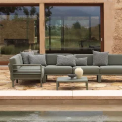Fauteuil De Jardin*Maximo Canapé de jardin modulable 5 places