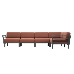 Fauteuil De Jardin*Maximo Canapé de jardin modulable 5 places