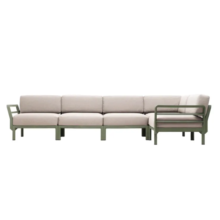 Fauteuil De Jardin*Maximo Canapé de jardin modulable 5 places
