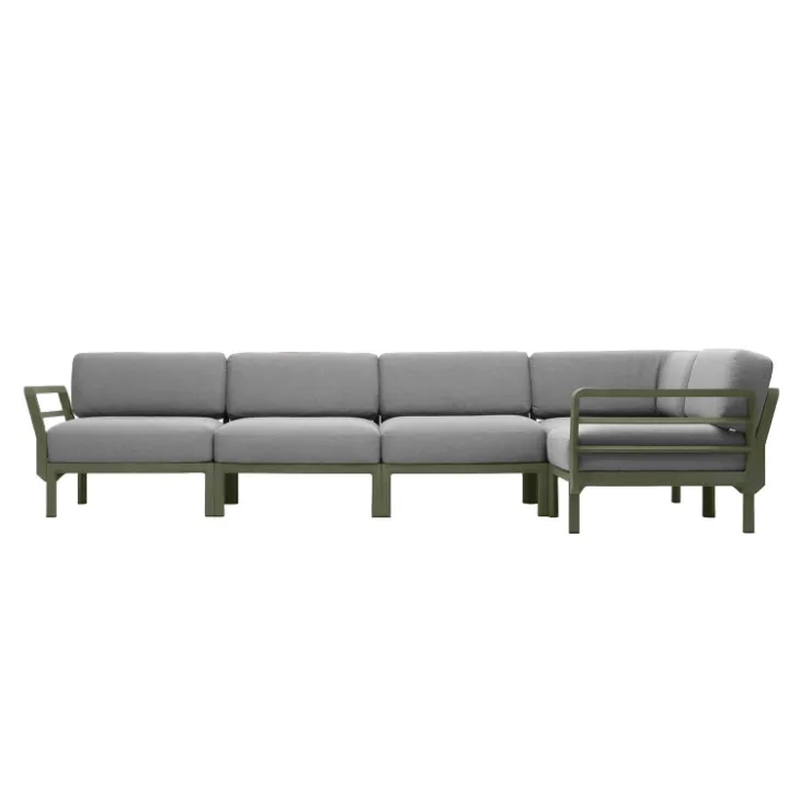 Fauteuil De Jardin*Maximo Canapé de jardin modulable 5 places