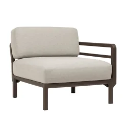 Fauteuil De Jardin*Maximo elemento Fauteuil de jardin équipé d'un accoudoir configurable