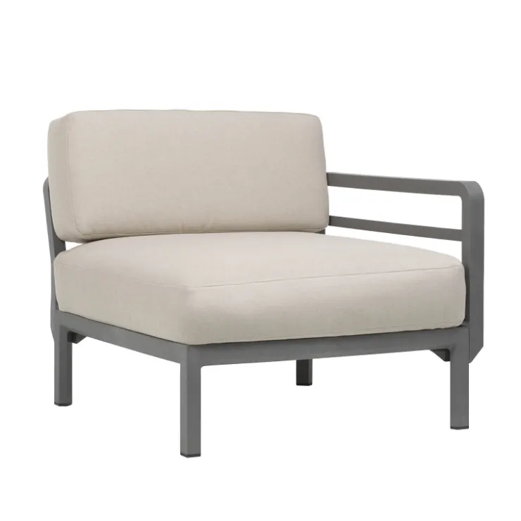 Fauteuil De Jardin*Maximo elemento Fauteuil de jardin équipé d'un accoudoir configurable
