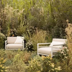 Fauteuil De Jardin*Maximo Fauteuil de jardin relax modulable avec accoudoirs