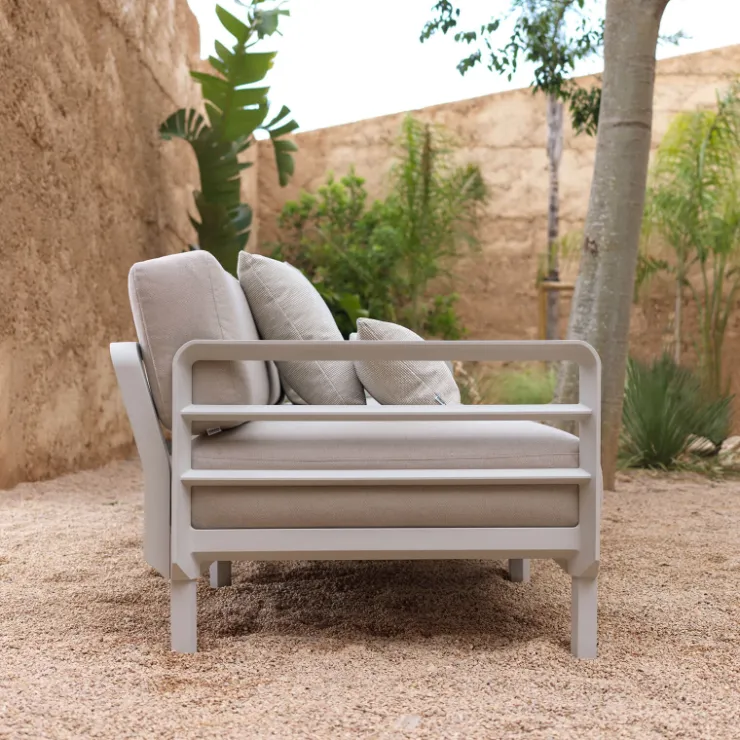 Fauteuil De Jardin*Maximo Fauteuil de jardin relax modulable avec accoudoirs