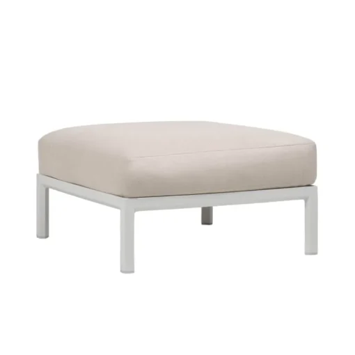 Fauteuil De Jardin*Maximo Pouf de jardin en polypropylène et tissu