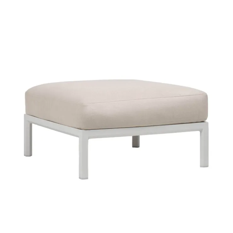 Fauteuil De Jardin*Maximo Pouf de jardin en polypropylène et tissu