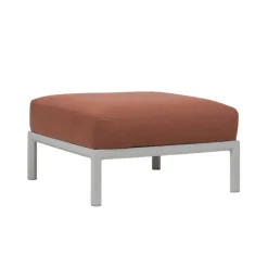 Fauteuil De Jardin*Maximo Pouf de jardin en polypropylène et tissu