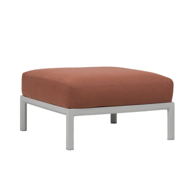 Fauteuil De Jardin*Maximo Pouf de jardin en polypropylène et tissu