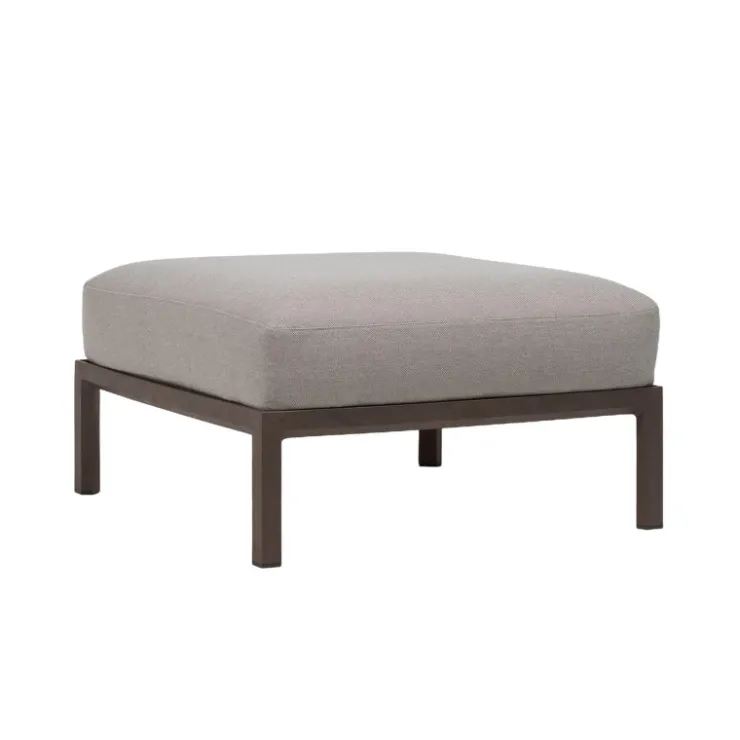 Fauteuil De Jardin*Maximo Pouf de jardin en polypropylène et tissu