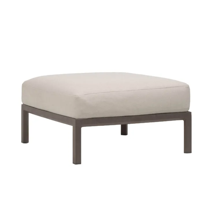 Fauteuil De Jardin*Maximo Pouf de jardin en polypropylène et tissu