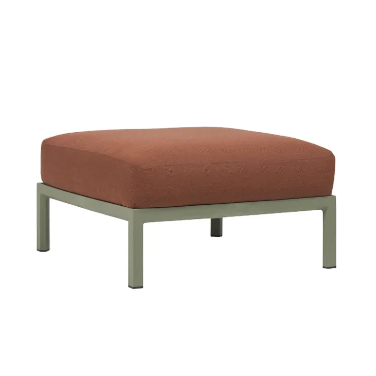 Fauteuil De Jardin*Maximo Pouf de jardin en polypropylène et tissu