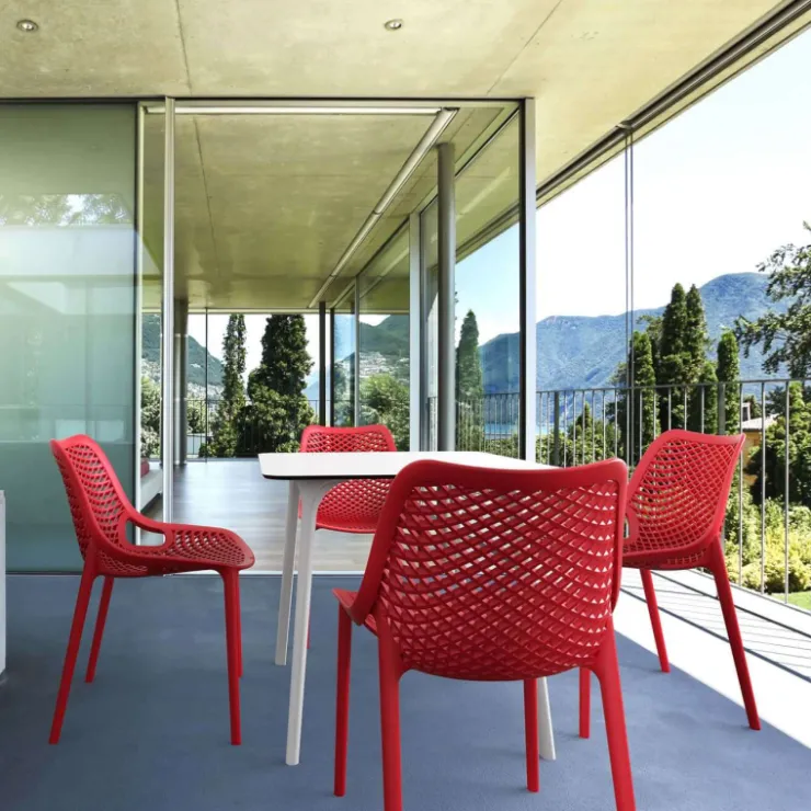 Table De Cuisine|Table Pour Petit Espace*Maya Table carrée en stratifié