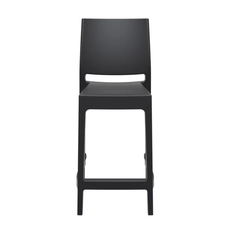 Tabouret Snack (assise +/- 65 Cm)|Tabouret De Bar (assise +/- 80 Cm)*Maya Tabouret snack moderne empilable en polypropylène