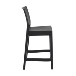 Tabouret Snack (assise +/- 65 Cm)|Tabouret De Bar (assise +/- 80 Cm)*Maya Tabouret snack moderne empilable en polypropylène