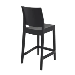 Tabouret Snack (assise +/- 65 Cm)|Tabouret De Bar (assise +/- 80 Cm)*Maya Tabouret snack moderne empilable en polypropylène