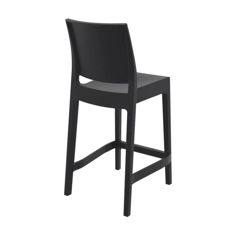 Tabouret Snack (assise +/- 65 Cm)|Tabouret De Bar (assise +/- 80 Cm)*Maya Tabouret snack moderne empilable en polypropylène