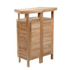 Medicis Table De Jardin*MenhirBar de jardin avec rangement pliable en teck massif