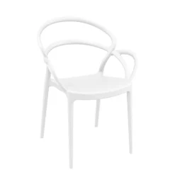 Chaise De Jardin|Fauteuil De Jardin*Mila Fauteuil de jardin design en polypropylène