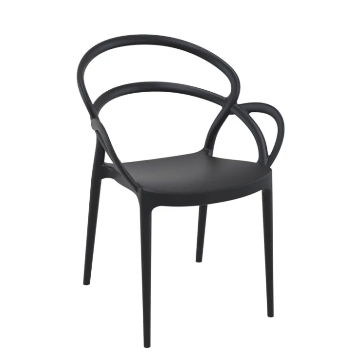 Chaise De Jardin|Fauteuil De Jardin*Mila Fauteuil de jardin design en polypropylène