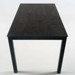 Pure design Table De Salle à Manger*Millenium 4 Table rectangulaire en dekton et pieds en métal