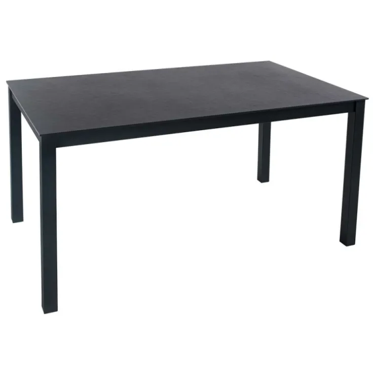 Pure design Table De Salle à Manger*Millenium 4 Table rectangulaire en dekton et pieds en métal