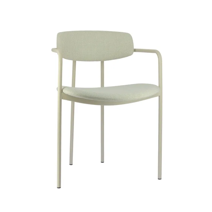 Perfecta Chaise De Salle à Manger|Chaise Salon*Mirror Chaise moderne en tissu avec accoudoirs et pieds en métal