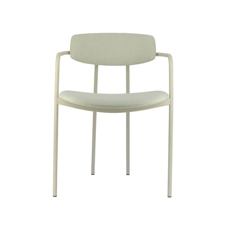 Perfecta Chaise De Salle à Manger|Chaise Salon*Mirror Chaise moderne en tissu avec accoudoirs et pieds en métal