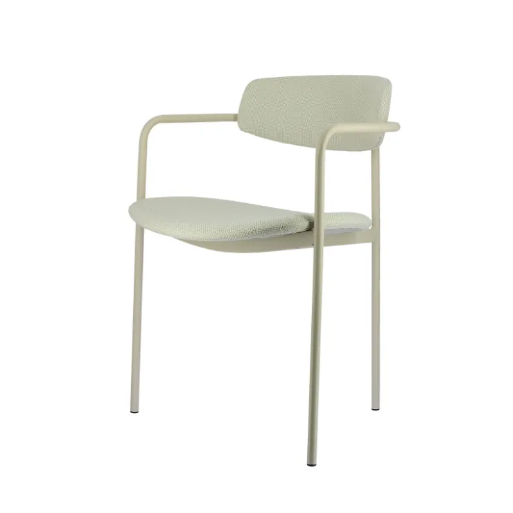 Perfecta Chaise De Salle à Manger|Chaise Salon*Mirror Chaise moderne en tissu avec accoudoirs et pieds en métal