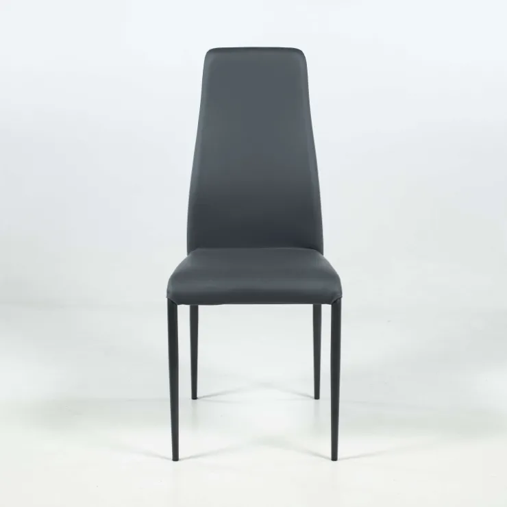 Europea Chaise De Cuisine|Chaise De Salle à Manger*Mirta Chaise de salle à manger italienne en synthétique et métal
