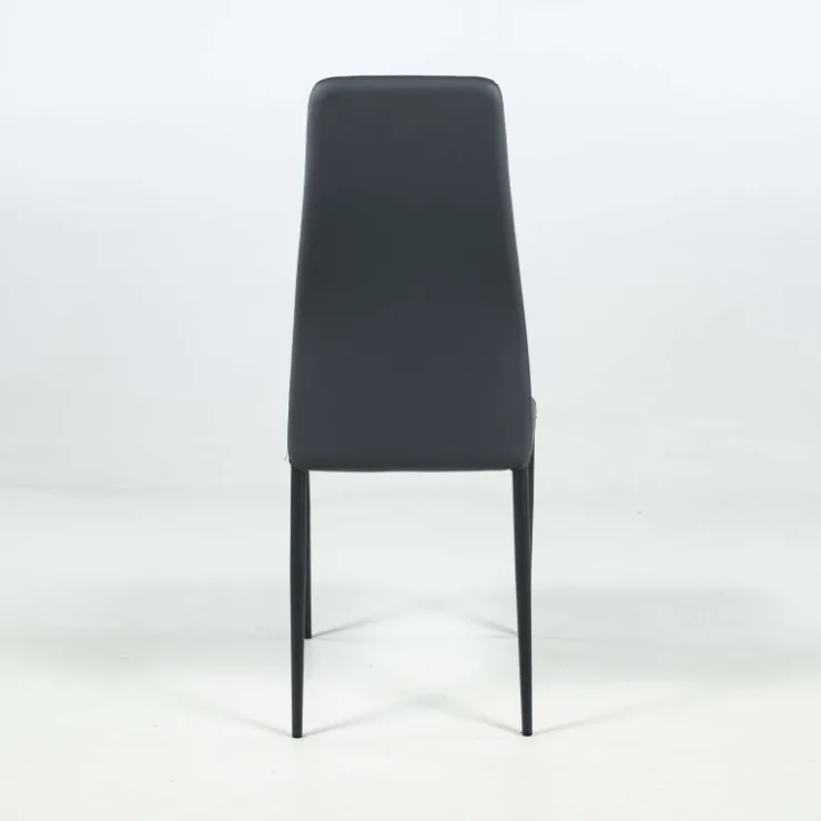 Europea Chaise De Cuisine|Chaise De Salle à Manger*Mirta Chaise de salle à manger italienne en synthétique et métal