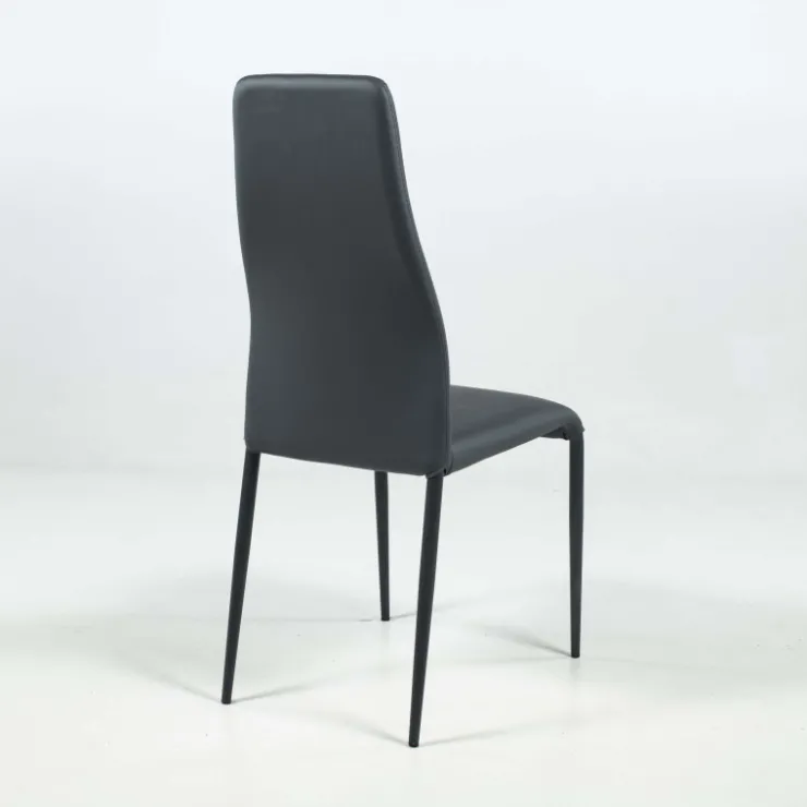 Europea Chaise De Cuisine|Chaise De Salle à Manger*Mirta Chaise de salle à manger italienne en synthétique et métal