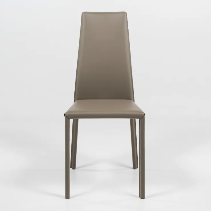 Airnova Chaise De Salle à Manger*Monica Chaise de séjour italienne en croûte de cuir