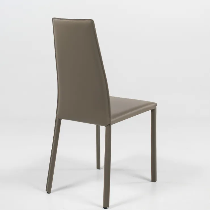Airnova Chaise De Salle à Manger*Monica Chaise de séjour italienne en croûte de cuir