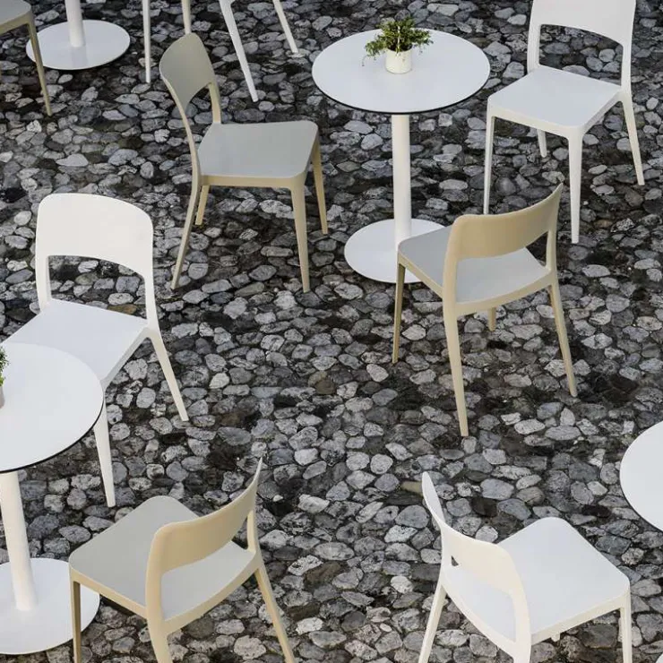 Midj Chaise De Jardin*Nené ® Chaise de terrasse empilable en polypropylène