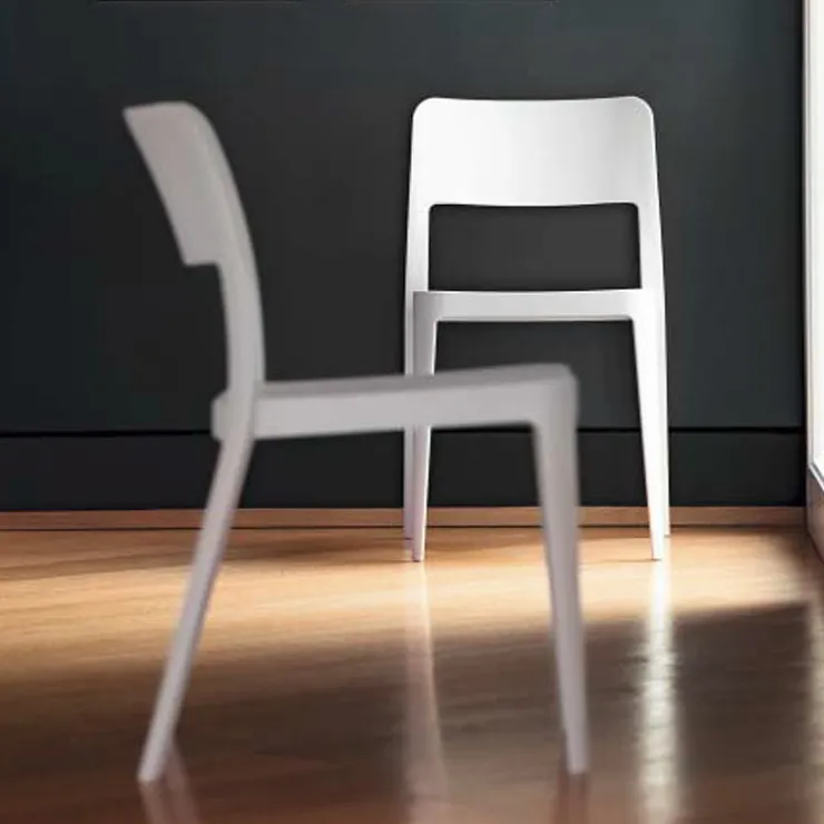 Midj Chaise De Cuisine*Nené ® Chaise moderne en polypropylène