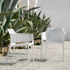 Chaise De Jardin|Fauteuil De Jardin*Net Fauteuil de terrasse moderne en polypropylène