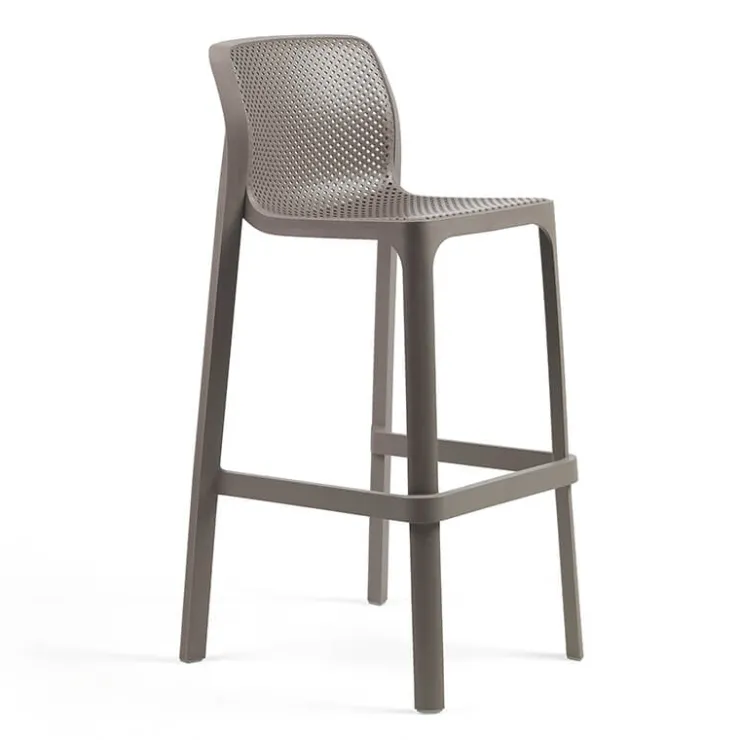 Tabouret Snack (assise +/- 65 Cm)|Tabouret De Bar (assise +/- 80 Cm)*Net Tabouret haut empilable en polypropylène