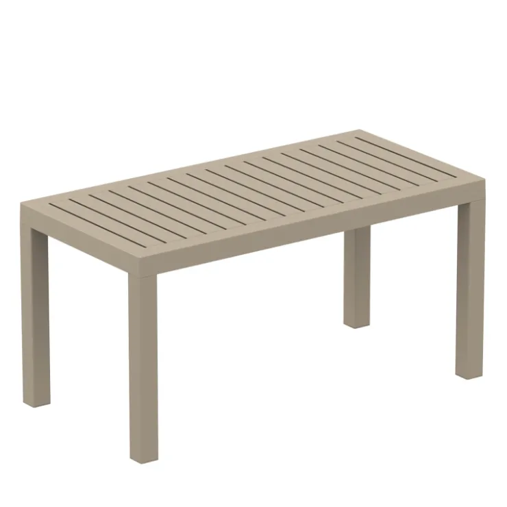 Table De Jardin*Ocean Table basse de jardin en résine rectangulaire
