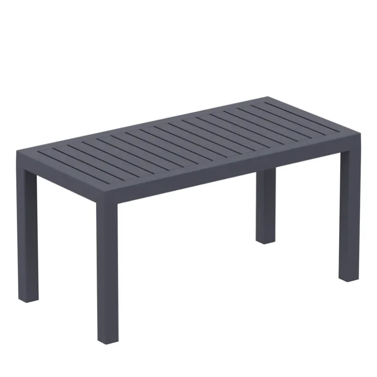 Table De Jardin*Ocean Table basse de jardin en résine rectangulaire
