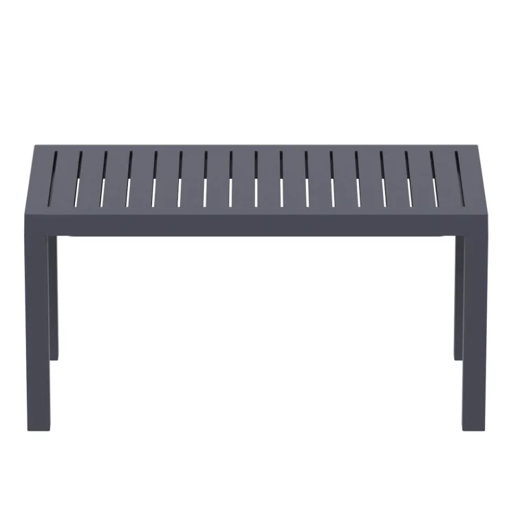 Table De Jardin*Ocean Table basse de jardin en résine rectangulaire
