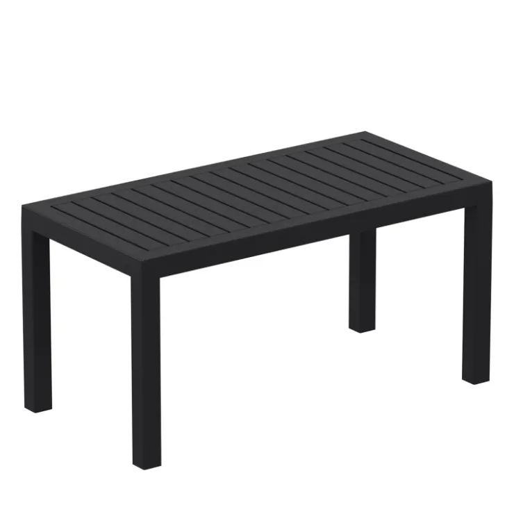 Table De Jardin*Ocean Table basse de jardin en résine rectangulaire